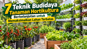 7 Teknik Budidaya Tanaman Hortikultura Berkelanjutan untuk Memaksimalkan Lahan Terbatas