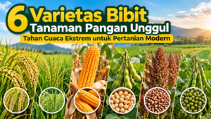 6 Varietas Bibit Tanaman Pangan Unggul Tahan Cuaca Ekstrem untuk Pertanian Modern